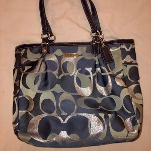 Authentic Coach bucket purse